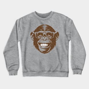 Fancy Chimpanzee Crewneck Sweatshirt